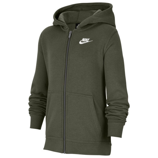 Nike Παιδική ζακέτα Sportswear Club Full-Zip Hoodie Nike Παιδική ζακέτα Sportswear Club Full-Zip Hoodie